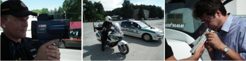 policajná dopravno - bezpečnostná akcia - rýchlosť, lekárničky, alkohol