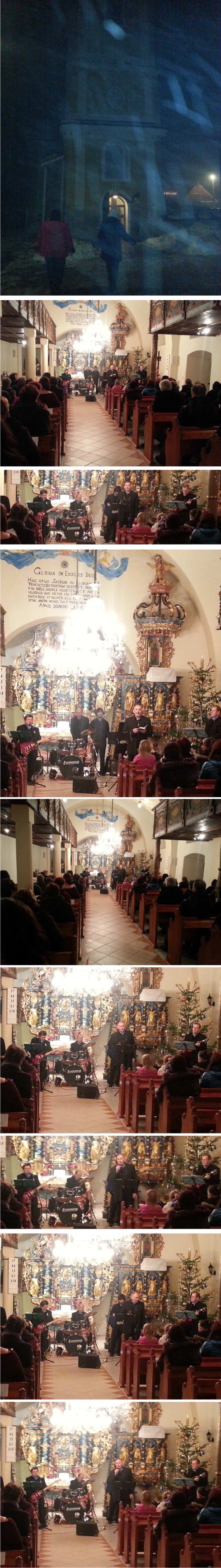 vianočný koncert hudobnej skupiny ADMIRÁL z Gočova  