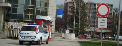 parkovanie auta mestskej polície