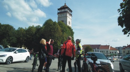 Cyklotoulky   natáčanie   Rožňava, 26 9 2017