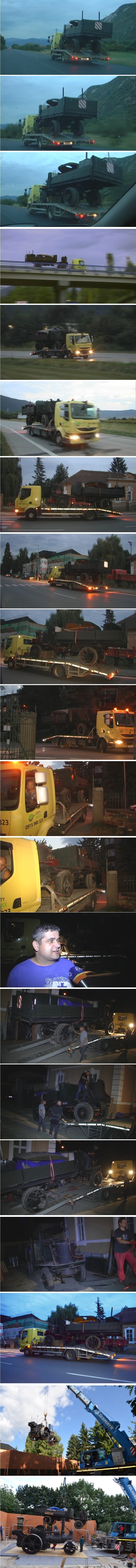 parný nákladný automobil Škoda Sentinel
